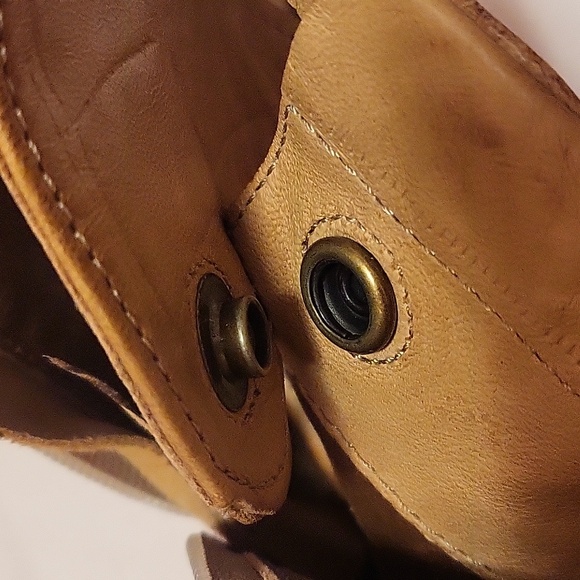 Open Toe Tan Wedge - Picture 7 of 8